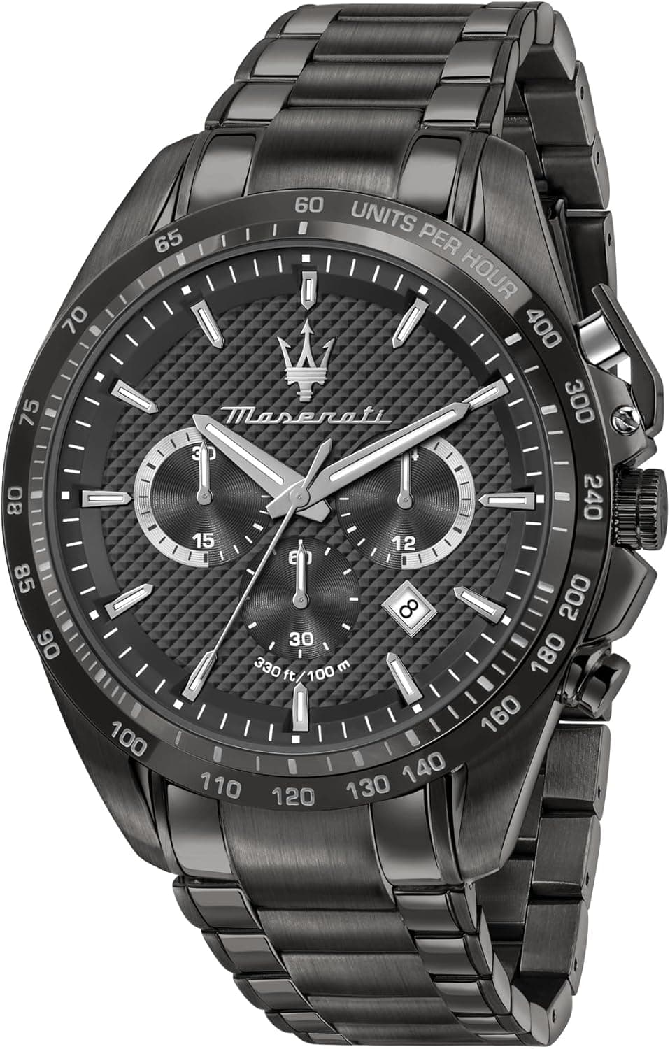 Maserati Relógio Homem Traguardo Limited Edition, cronógrafo, de quartzo - R8873612045, Cinzento escuro, 45mm, Moderno