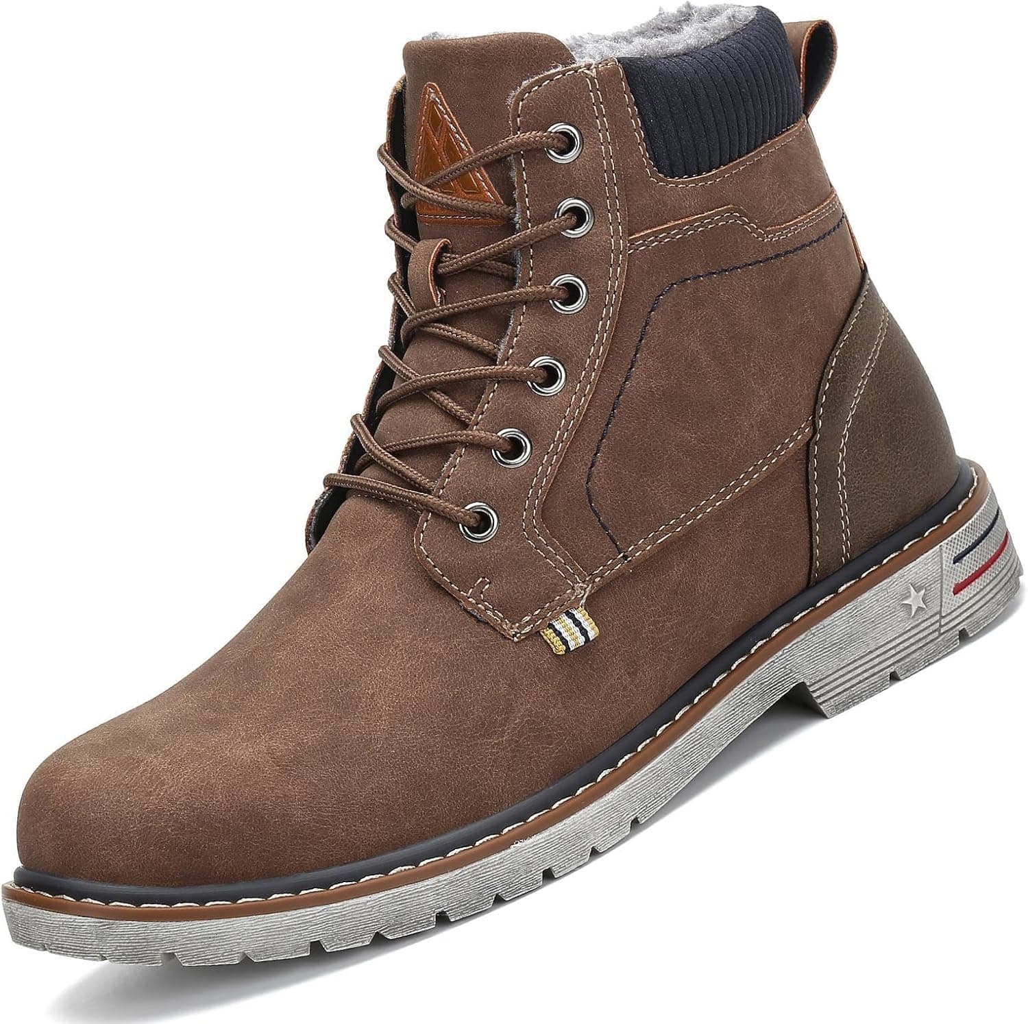 Mishansha Botas de inverno unissexo impermeáveis antiderrapantes