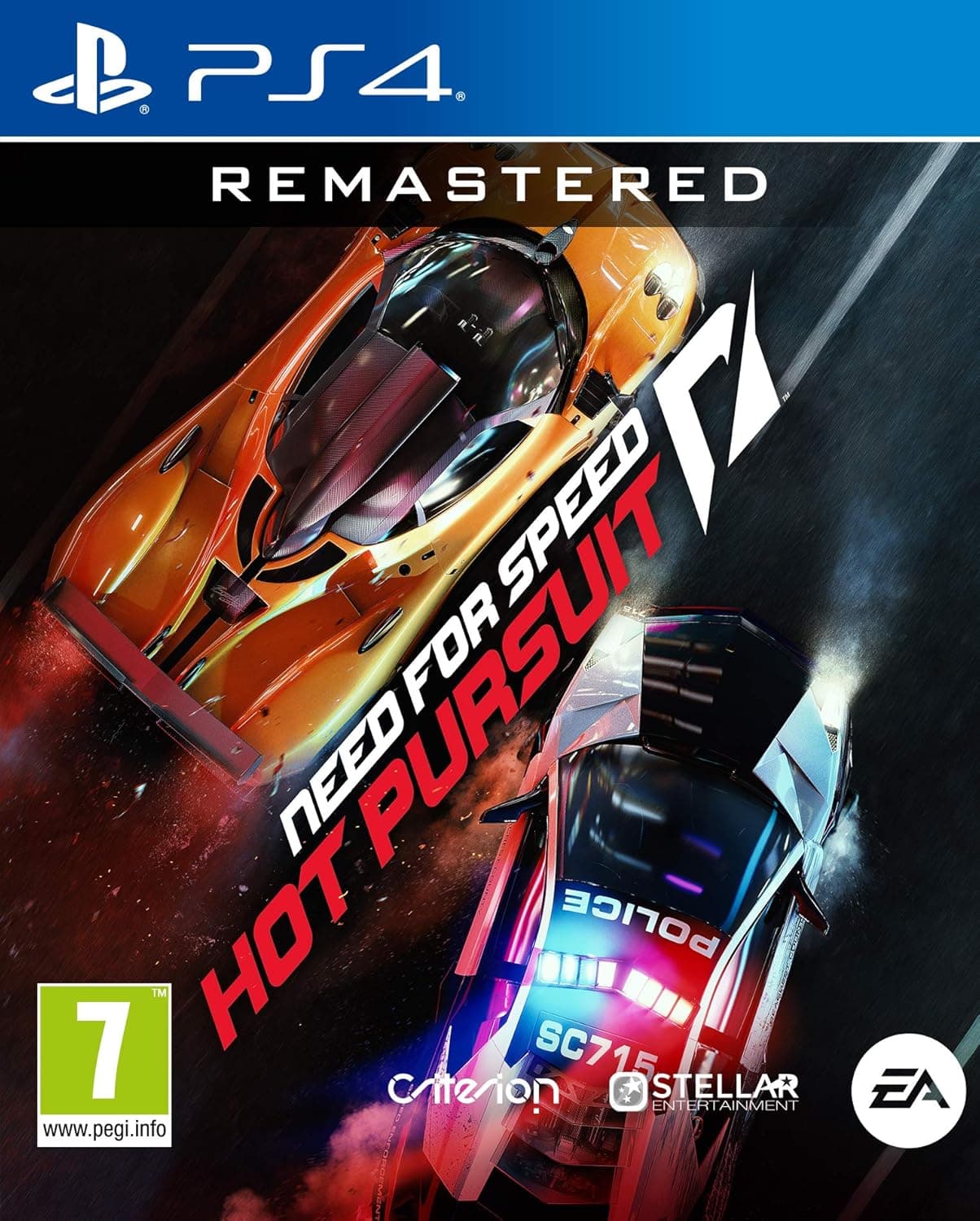 NFS Hot Pursuit Remastered PS4