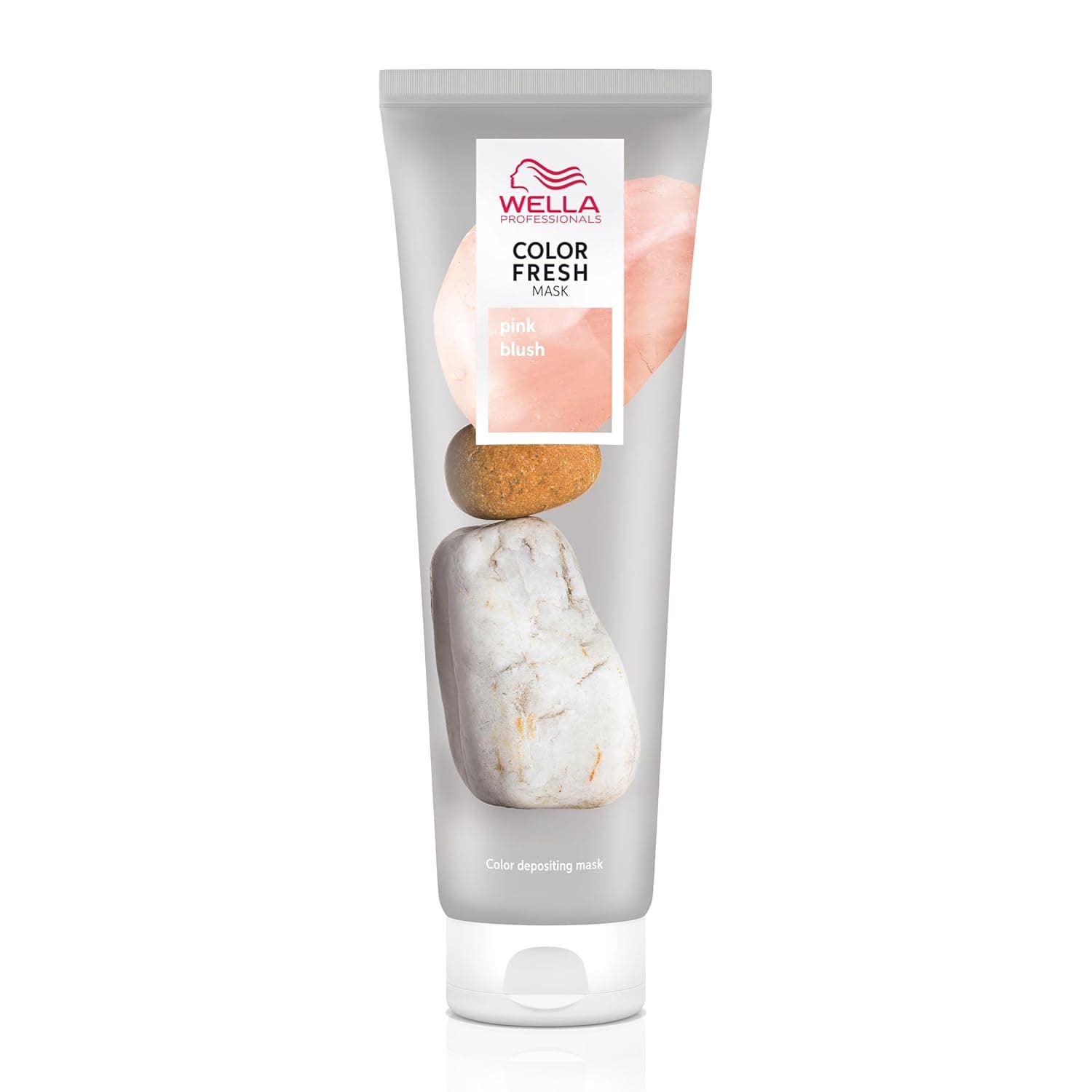 Wella Professionals Máscara cor fresca rosa suave, máscara de cor e brilho, tinta rosa suave temporária com óleo de abacate (150 ml)
