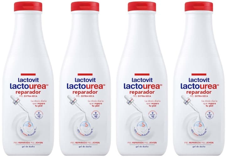 Lactovit - gel de duche, 550 ml x 4