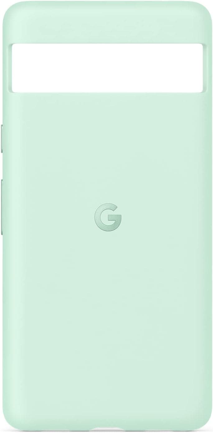 Google Capa Pixel 7a, capa de telemóvel Android de silicone durável, Jade