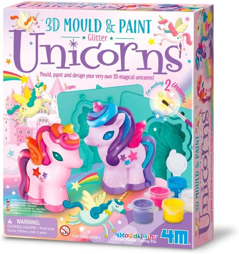 Moldagem e pintura 3D Unicórnios