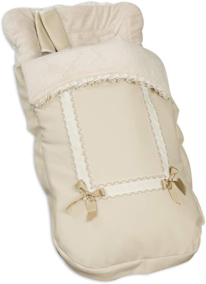Babyline 2000666 - Saco cadeira de bebé Leather bege 666