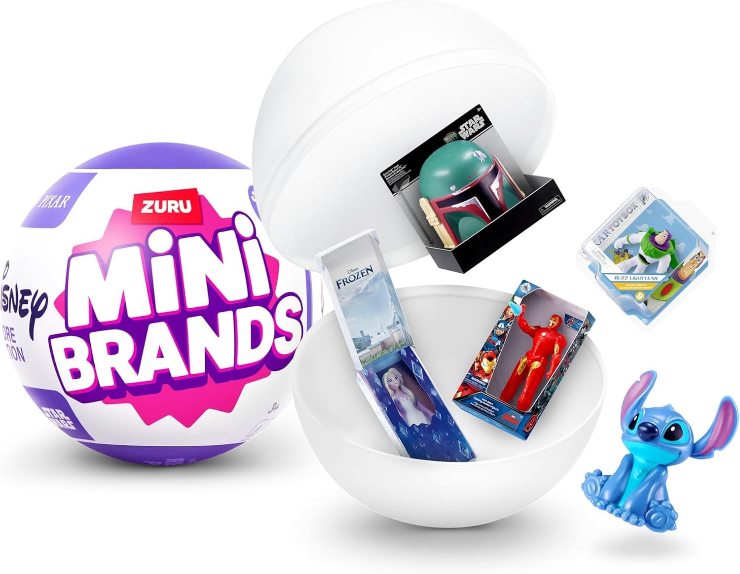 Mini Brands Disney Store Series 3, Mystery Collectible Miniature Figures, Disney Themed Surprise Collectible Minis, Blind Packaging, Disney Themed Collectibles