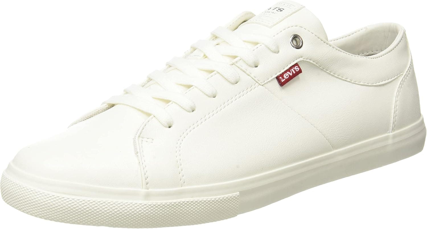 Levi's Woods, Men's Trainers 43 EU White Brilliant White