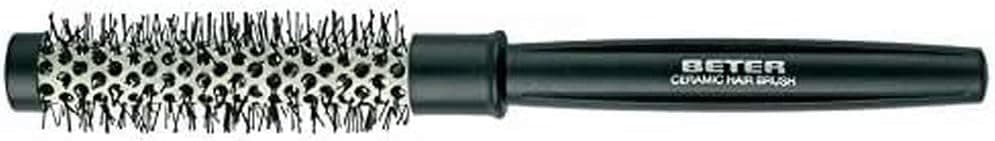 Beter Escova de cabelo redonda térmica de cerâmica, 17 mm de diâmetro, para moldar e alisar o cabelo