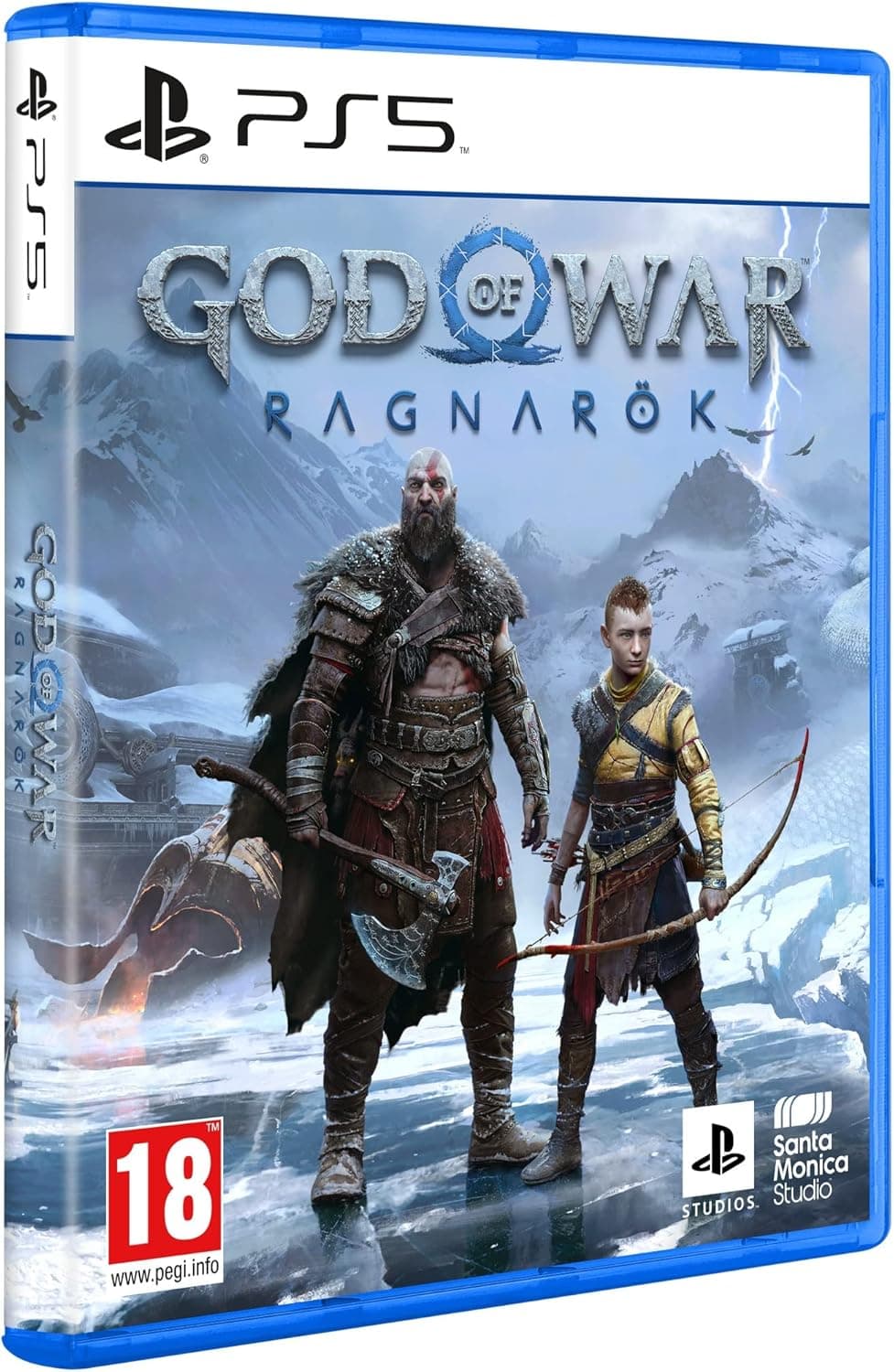Deus da Guerra Ragnarok PS5 | Jogo Original Playstation Sony Interactive Entertainment em Espanhol, Português e Inglês - Edição Padrão