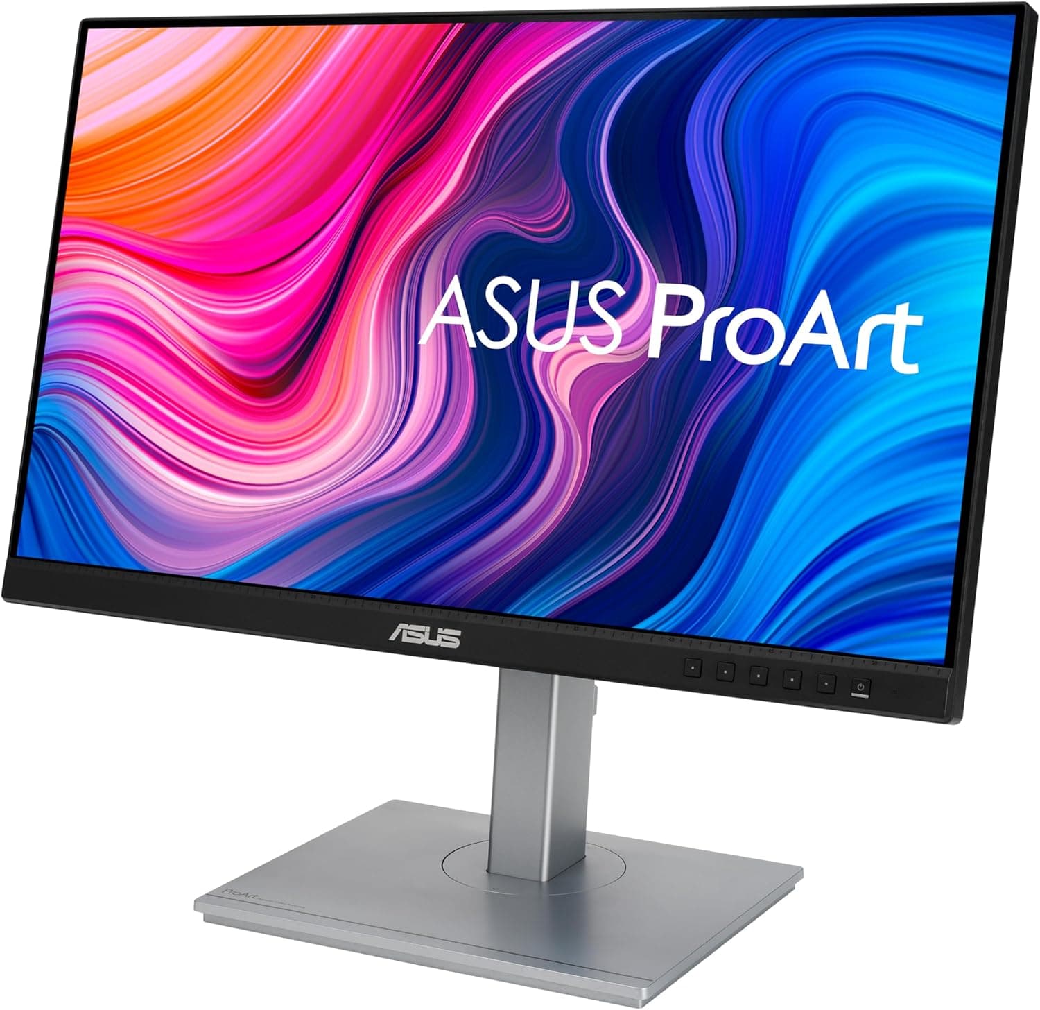 ASUS ProArt PA247CV Monitor profissional de 24" Full HD (1920 x 1080, IPS, 100% sRGB, 100% Rec.709, calman, USB-C, DisplayPort, ProArt Preset, ProArt Palette) Normal Preto/prateado