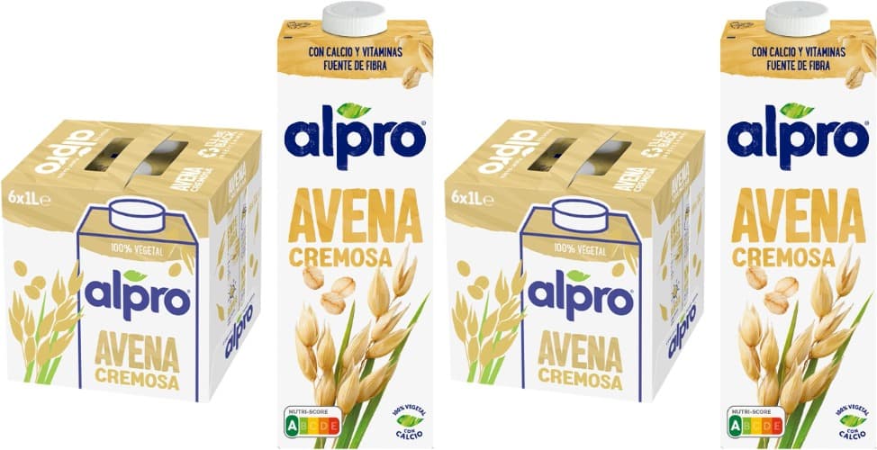 Alpro Bebida vegetal de aveia, 1L x 12