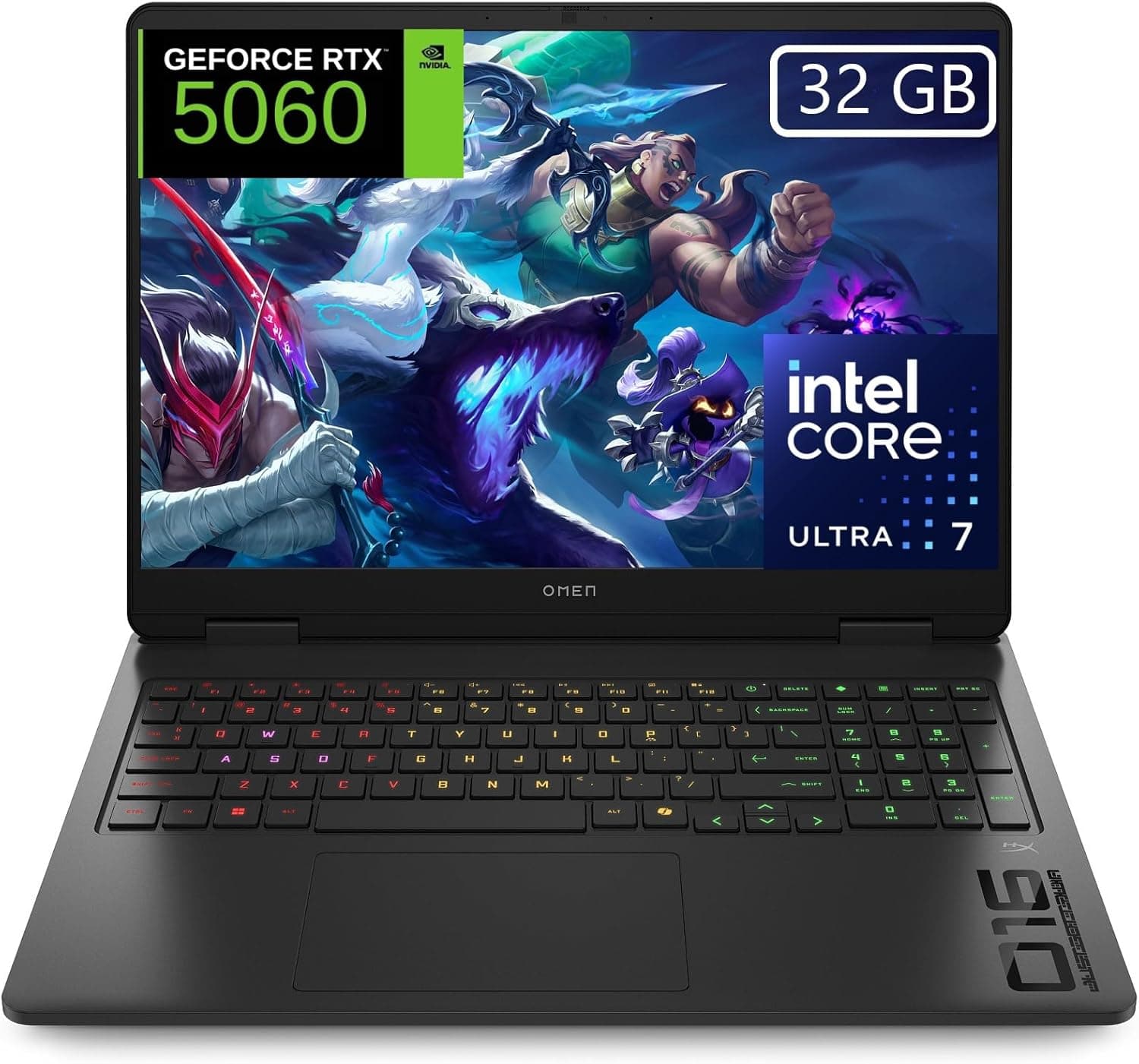 HP OMEN 16-am0032ns | Portátil gaming 16 polegadas 2K com Intel Ultra 7, 32GB RAM, 1TB SSD e gráfica RTX 5060