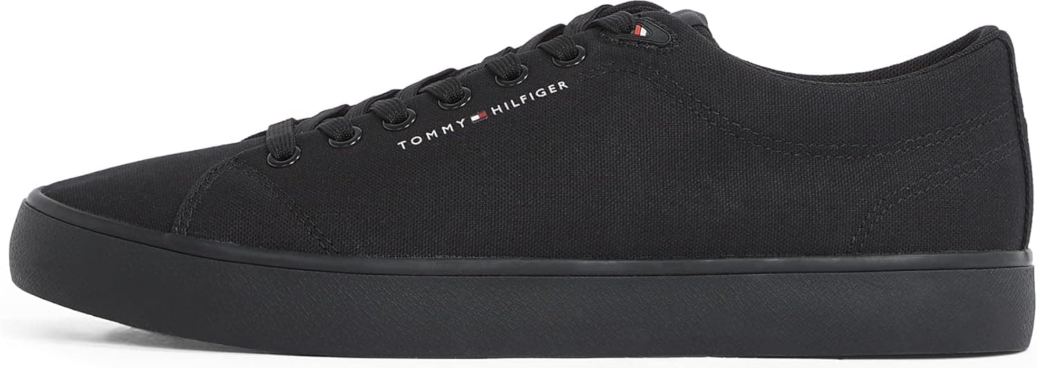 Tommy Hilfiger TH Hi Vulc Low Core Canvas FM0FM05396 | Sapatilhas casuais em lona para homem