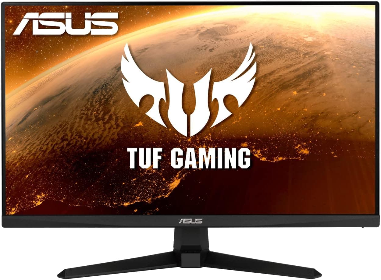 ASUS VG247Q1A Monitor de jogos FullHD de 23,8" (1920x1080, VA, 16:9, HDMI x2, DisplayPort, 165 Hz, 1ms (MPRT), ELMB, FreeSync Premium, Shadow Boost)