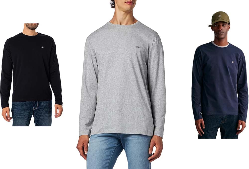 GANT Reg Shield LS | Camisola de manga comprida para homem