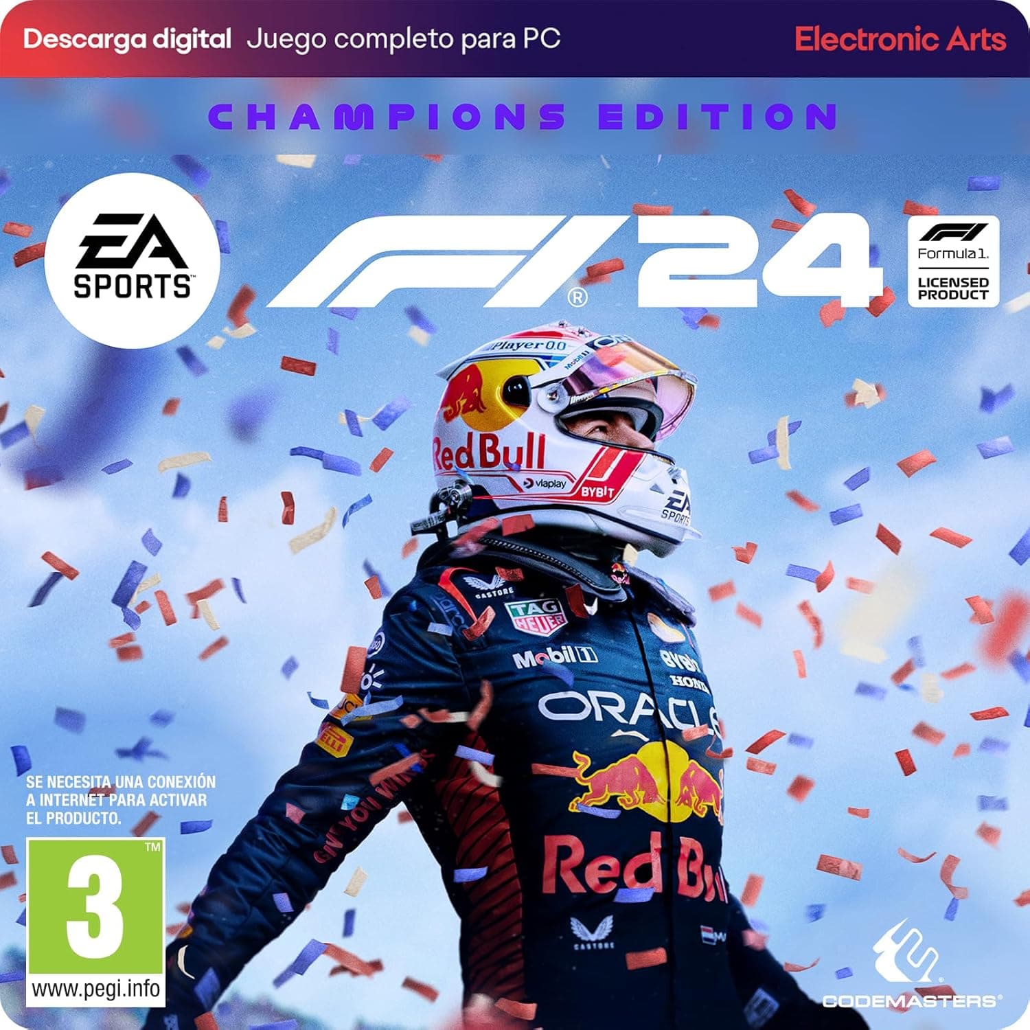 EA SPORTS F1 24 Champion Edition PCWin | Código de transferência instantânea EA App - Origin | Videojogos | Castelhano (dá para mudar o idioma para PT)