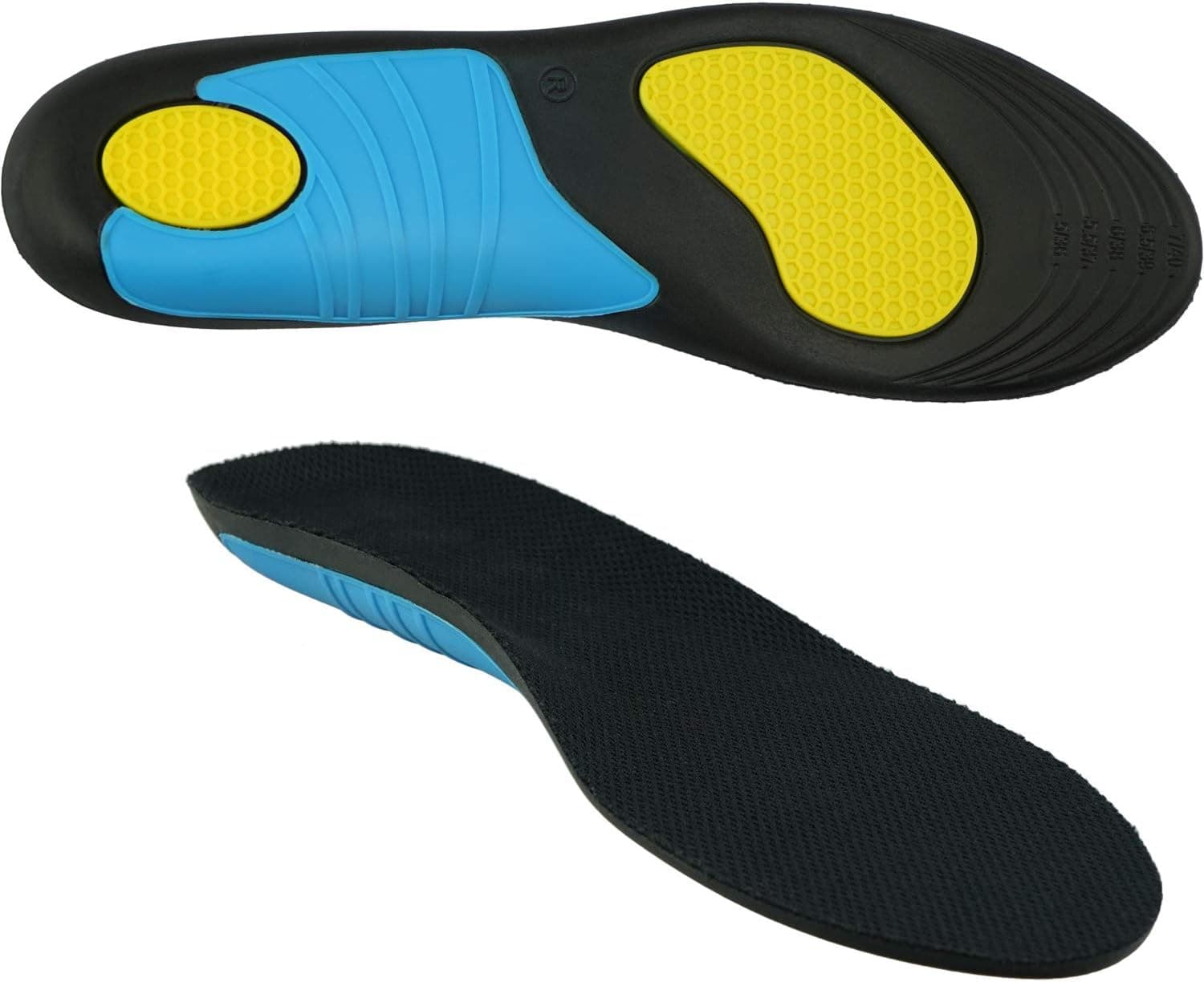 Palmilhas para calçado de trabalho, para o dia a dia e para desporto, palmilhas de gel com amortecimento e estabilização ideais