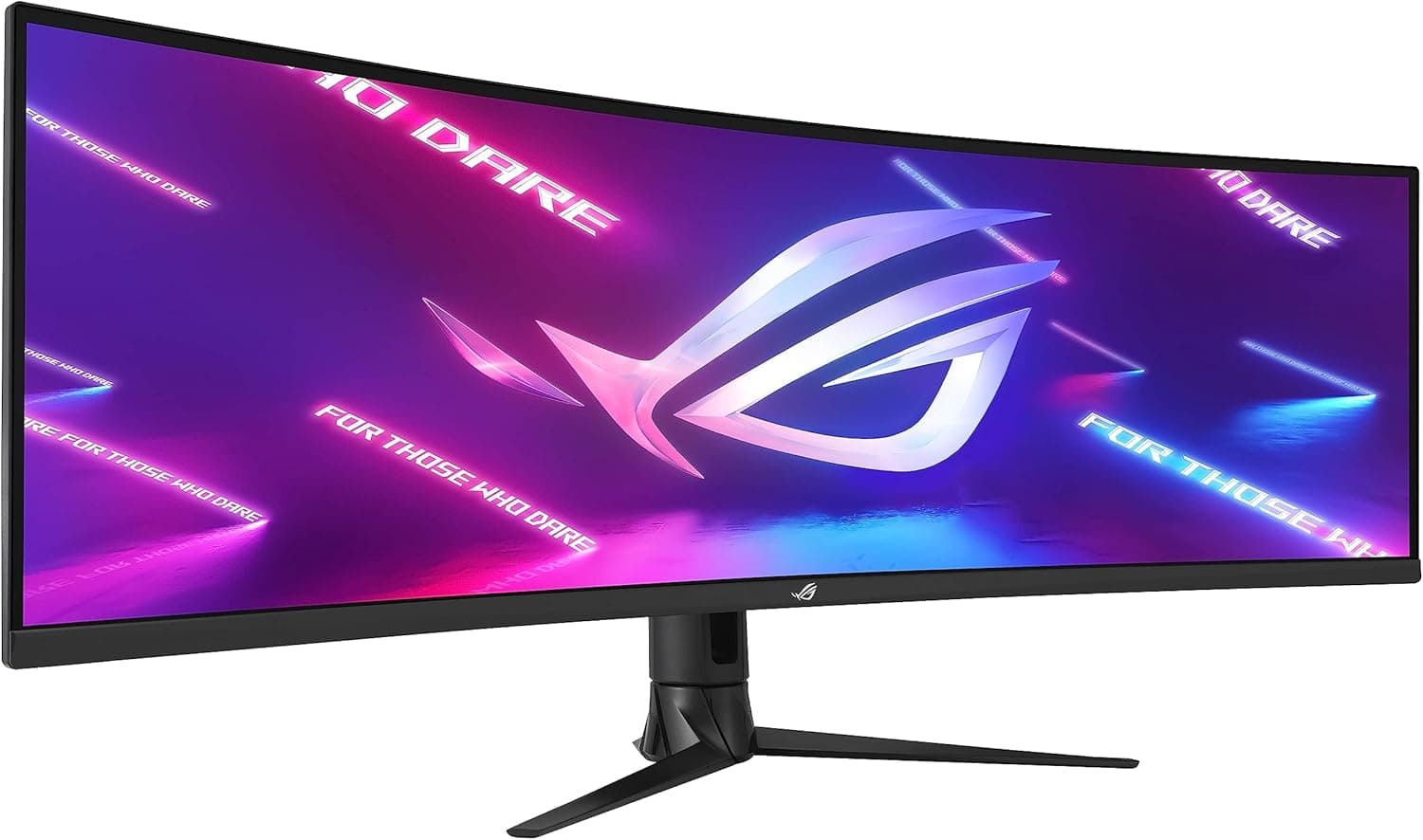 ASUS Monitor ROG Strix XG49WCR Super Ultra-wide Gaming de 49" (QHD duplo 32:9, Curvo, 165Hz OC, ELMB Sync, DisplayHDR 400, 90% DCI-P3, DisplayPort 1.4, USB tipo-C, Smart K, Smart K, Smart K. VM