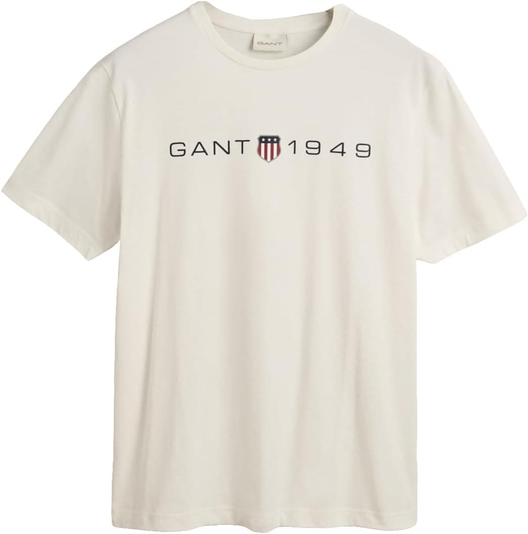 GANT Men's Printed Graphic SS T-Shirt para homem