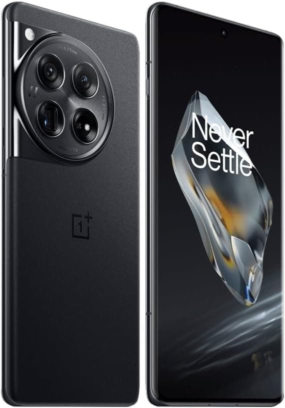 OnePlus 12 5G com 16 GB RAM e 512 GB de memória com câmara Hasselblad de 4.ª geração para telemóvel - 2 anos de garantia - Silky Black