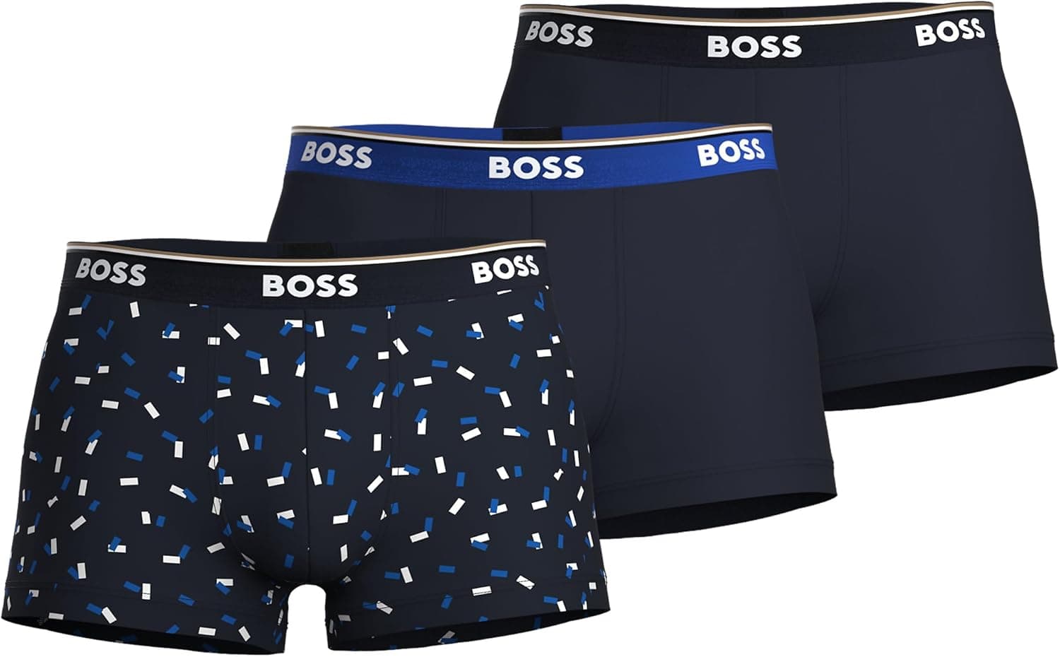 BOSS Boxers para homem, pack de 3