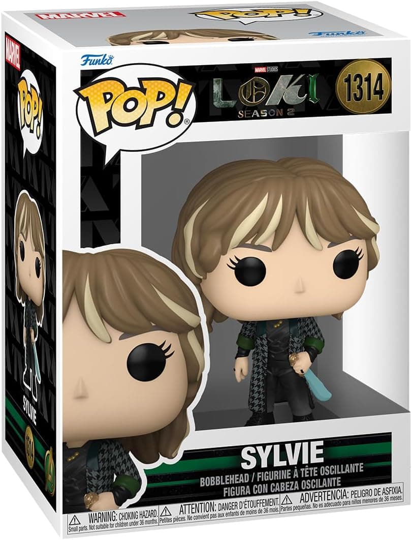 Funko Pop! Marvel: Loki - Sylvie - Figura de vinil colecionável - ideia de presente - Mercadoria oficial - Brinquedos para crianças e adultos - Fãs de TV - boneco para colecionadores e exposição