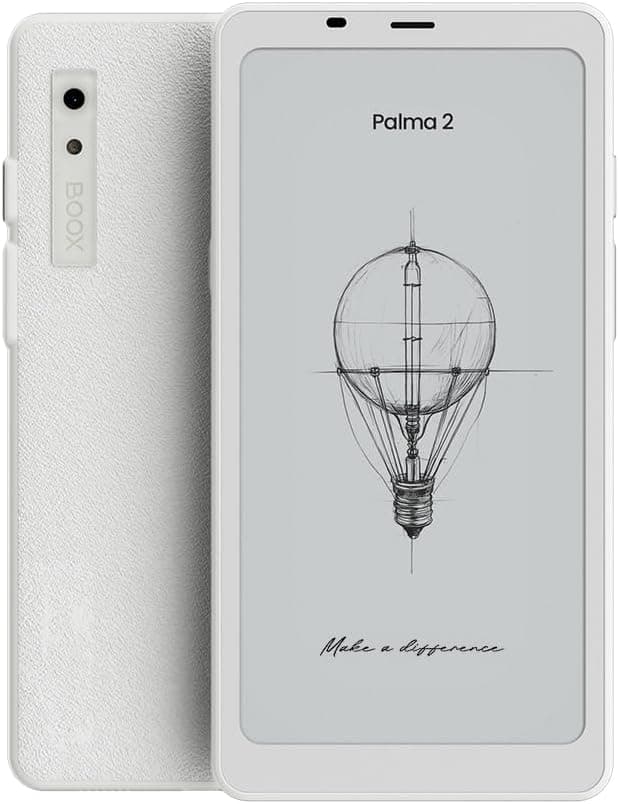 BOOX Palma 2 Tablet 6,13" telemóvel ePapel 128 GB Android 13 E Ink 300 ppi (branco)