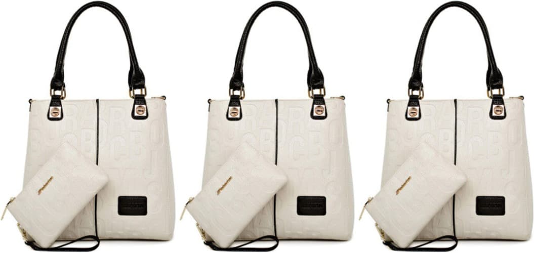DEERWORD Mulher malas totes casual mão marca médio tiracolo antirroubo ombro italiano PU couro 5706 2 peças