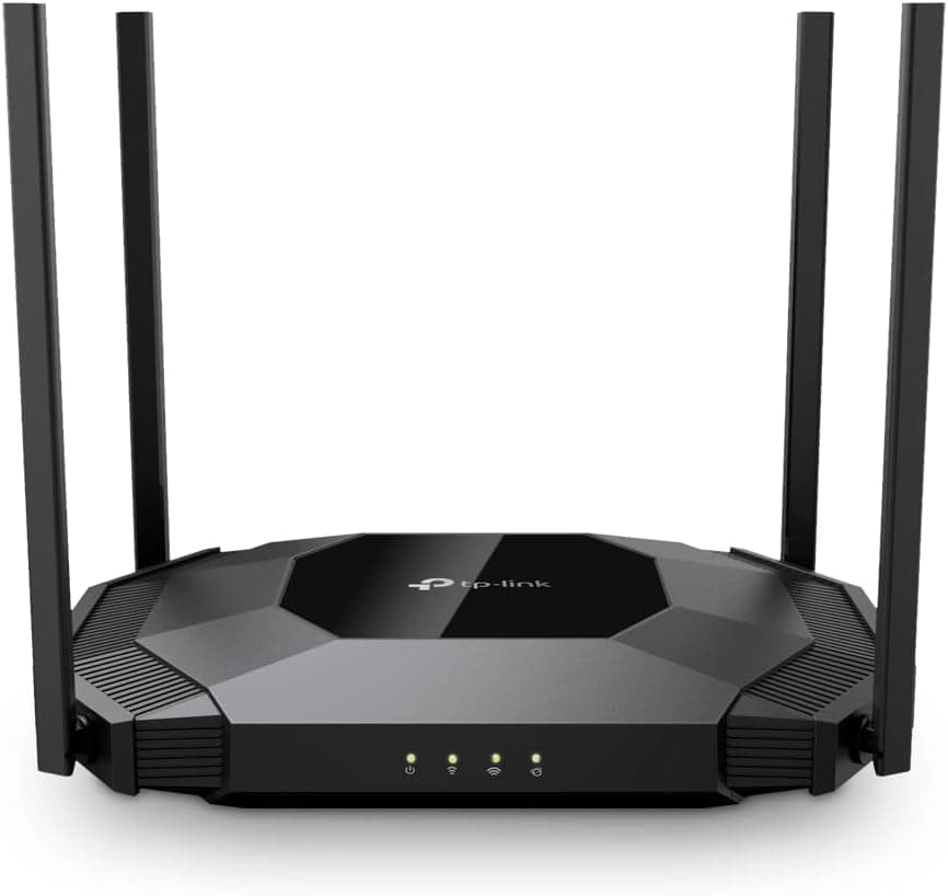 TP-Link TL-WA3001 Ponto de acesso Wi-Fi 6, AX3000, ponte Wi-Fi, HE160, Beamforming, 4 antenas fixas, PoE passivo, modo multi-SSID/cliente/extensor