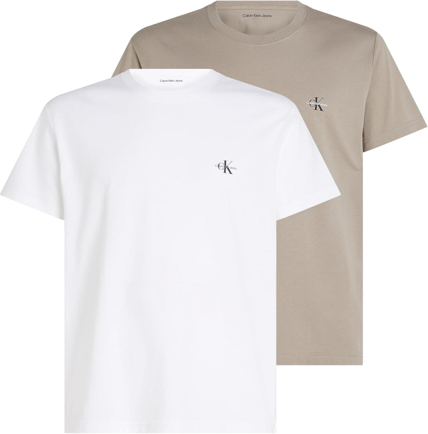 Calvin Klein T-shirts para homem, pack de 2