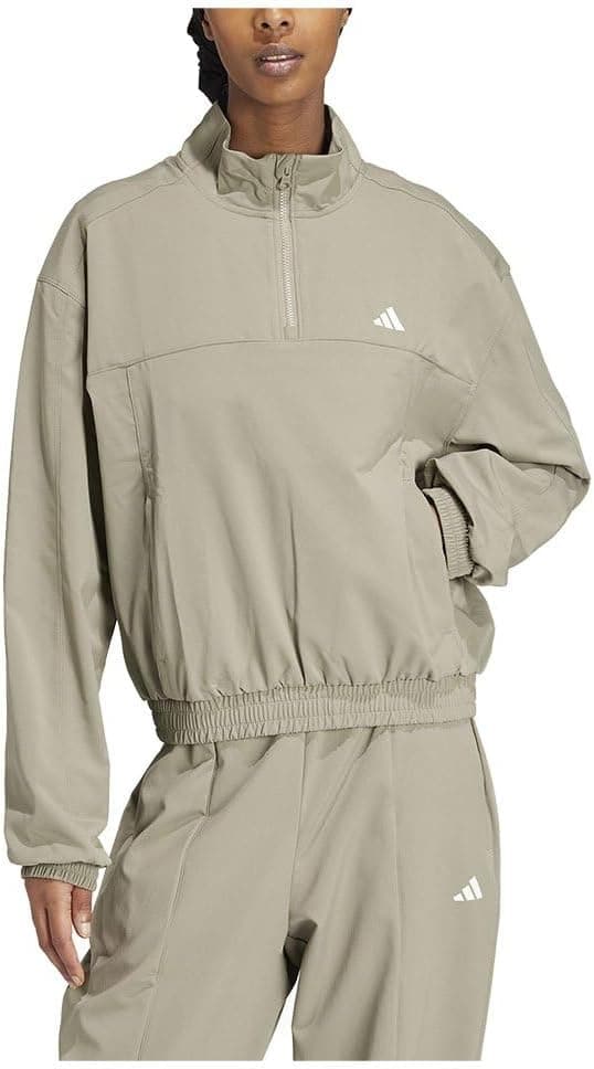 adidas Aeroready Train Essentials Woven Quarter-zip Track Jacket Track Top para mulher