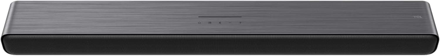 TCL S45HE Barra de som de 2,0 canais para TV com Dolby Atmos e DTS Virtual: X, preparada para AI Sonic-Adaptation, compatível com HDMI eARC, Bluetooth
