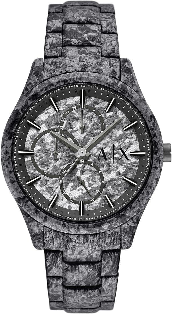 Armani Exchange AX | Relógio multifunções para homem com movimento de quartzo e bracelete em aço inoxidável