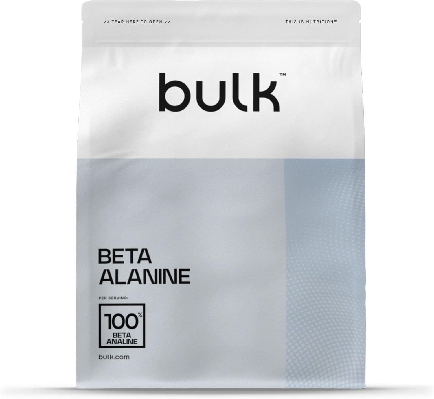 Bulk Pó de beta alanina pura, 500 g 125 doses