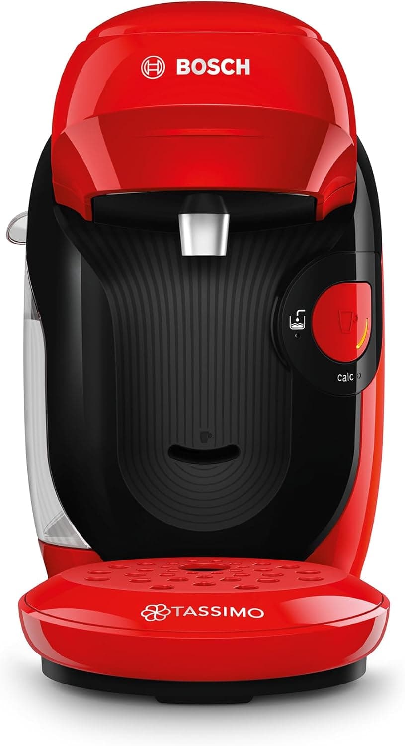 Bosch - Cafeteira Tassimo Style Friendly, até 70 bebidas, OneTouch, INTELLIBREW™, vermelho, TAS113E