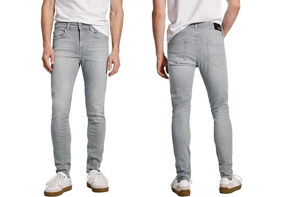 Pepe Jeans Fit Skinny e Cintura Regular Finsbury para homem