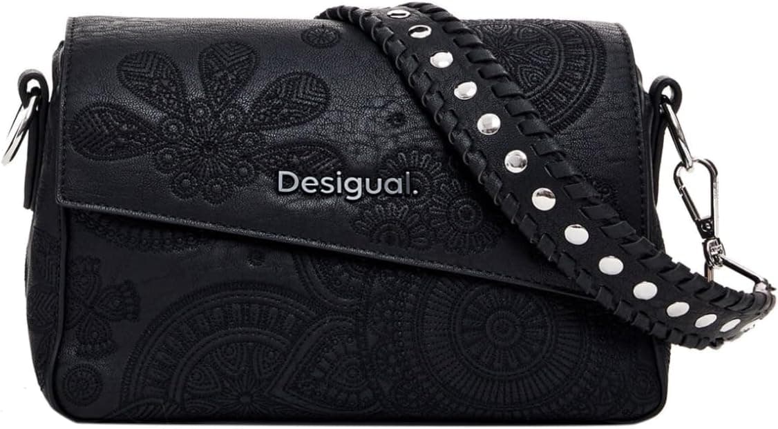 Desigual, ACESSORIES PU HAND BAG Bolsa para mulher, preto