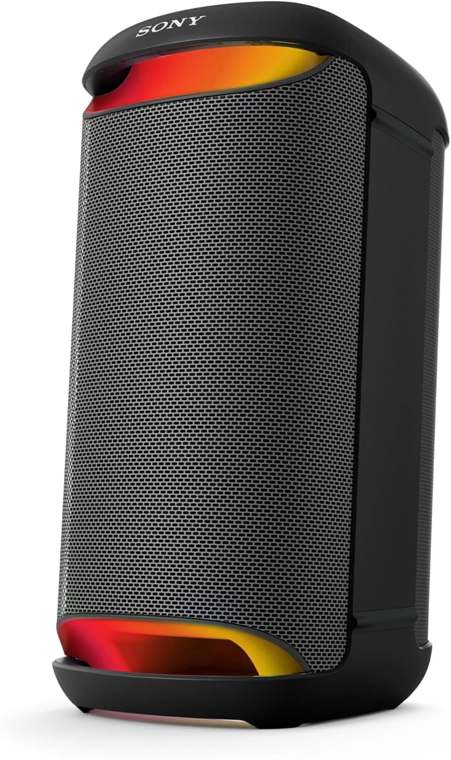 Sony SRS-XV500 Altifalante sem fios Bluetooth para festas, som potente, mega bass, 25 h automonomia, portátil, iluminação LED, Party Connect, classificação IPX4, entrada microfone ou guitarra
