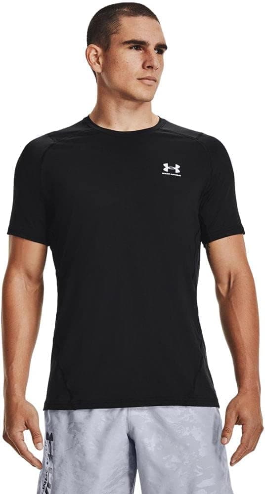 Under Armour Armour Heatgear Fitted, t-shirt de manga curta, opaca para homem