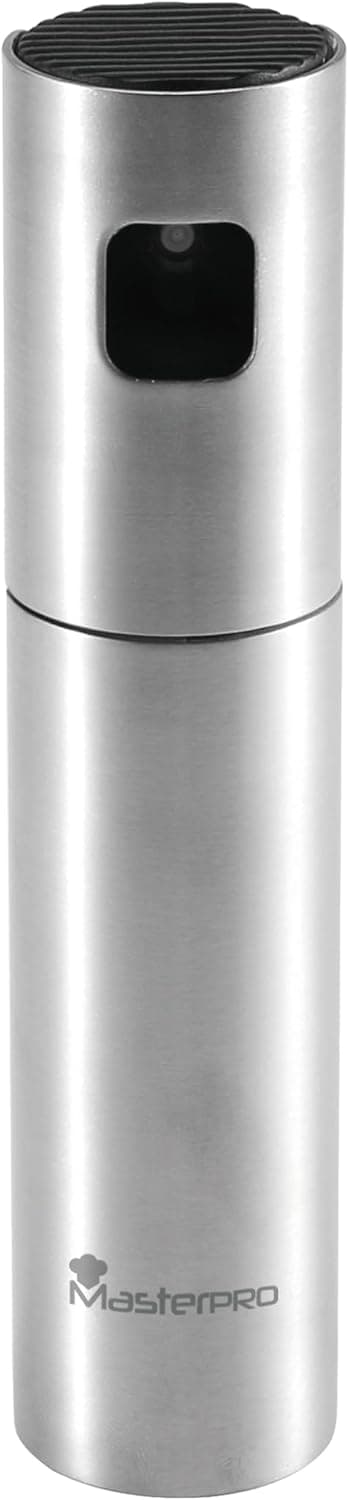 MasterPro BERGNER | Set dispensador de azeite e vinagre em inox cromado mate 18 x 8 cm