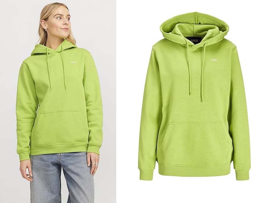 JJXX Jxabbie RLX LS Every Hood Swt Noos Camisola com capuz para mulher