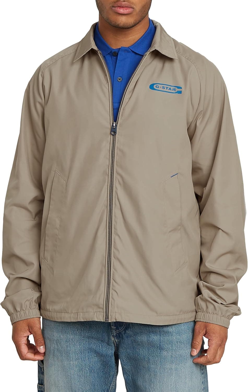 G-STAR Coach Jacket | Casaco masculino bege estilo vintage