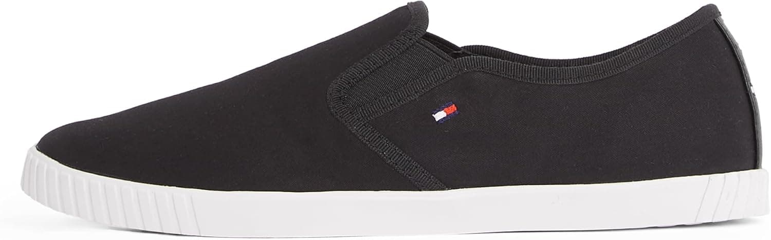 Tommy Hilfiger Canvas Slip-on FW0FW08640 | Sapatilhas casuais em lona para mulher