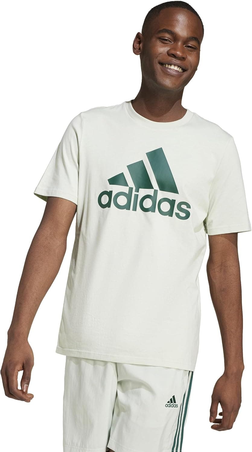 adidas Essentials Single Jersey Big Logo T-shirt de manga curta para homem