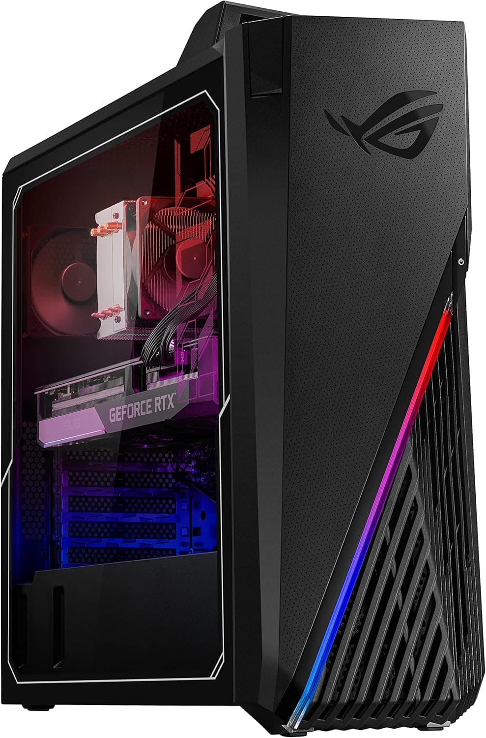 ASUS ROG G15DK-75700G0090 Sobremesa Gaming (AMD Ryzen 7 5700G, 32 GB RAM, 1TB HDD, 1TB SSD, NVIDIA RTX 3070 8GB, sem sistema operacional) preto