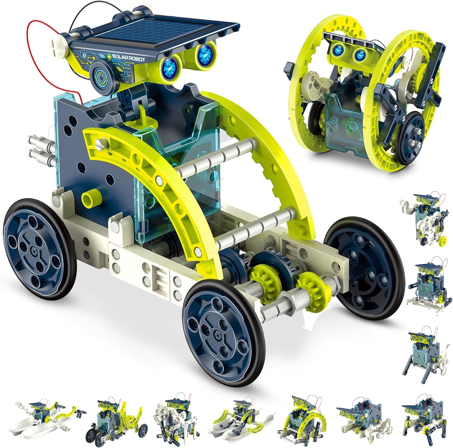 Hot Bee Natal presente criança 7-12 anos, kit solar robô, jogos para crianças 7 8 9 10 11 12 anos, robô brinquedos crianças 7-12 anos, construções para crianças, experiências infantis