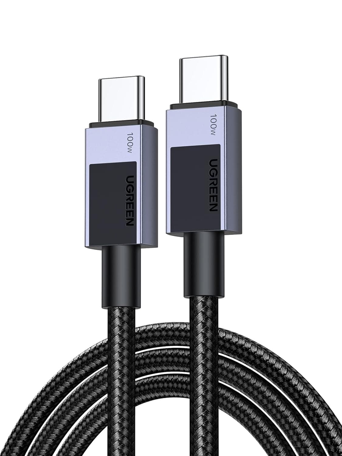 UGREEN Cabo USB C de carregamento rápido PD 3.0, tipo C 20 V 5A, compatível com MacBook Air, DELL, iPad, iPhone 16/15 Plus Pro MAX, Galaxy S24 Ultra S22, Pixel 9/8/7, etc. 0,0,0 5M