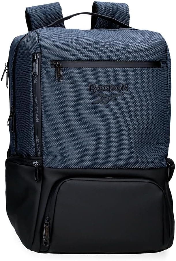 Reebok Roger, mochila casual, mochila para homem, feita de poliéster, impermeável, alças largas, ergonómicas e acolchoadas, vários bolsos e compartimentos, rosa. De Joumma Bags.