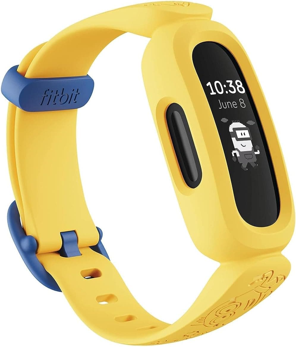 Fitbit Ace 3 pulseira de atividade para crianças de 6 anos com divertidos formatos de relógio animados, resistente à água até 50 m e até 8 dias de bateria