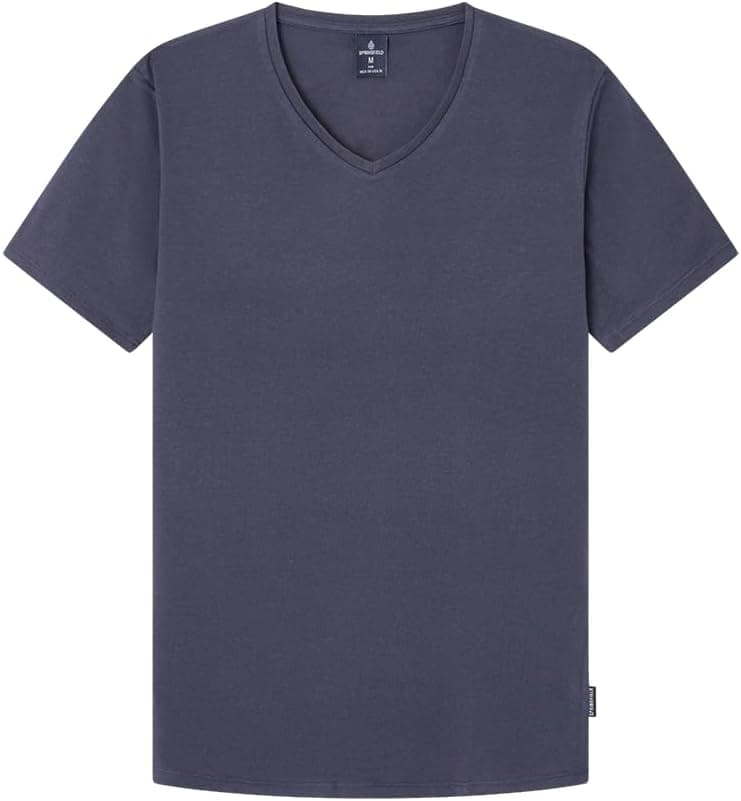 SPRINGFIELD | T-shirt de homem com decote em bico
