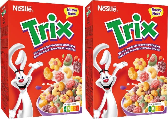 Trix Nestlé cereais integrais, 300g x2